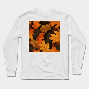 Autumn Leaves Pattern 22 Long Sleeve T-Shirt